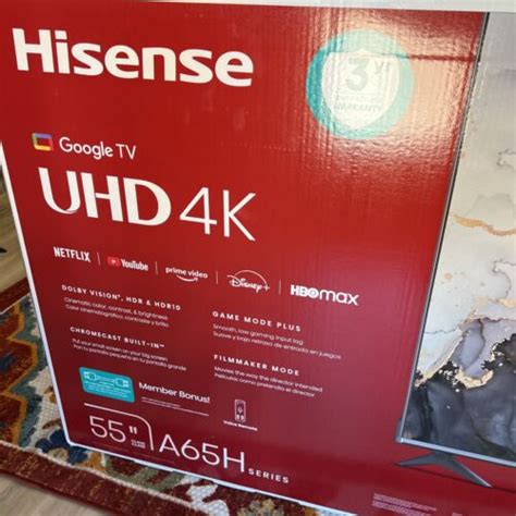 The Hisense 55-inch TV is about 180240 watts. . Hisense a65h